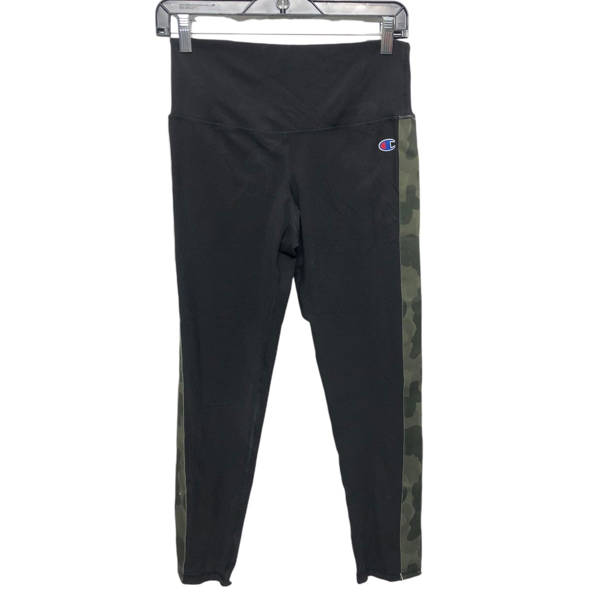 Athletic Pants By Champion In Black & Green, Size: M