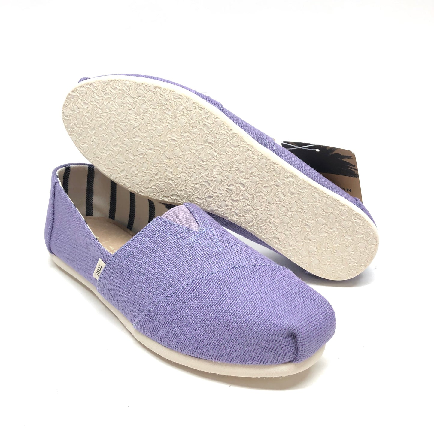 Shoes Flats By Toms In Purple, Size: 7