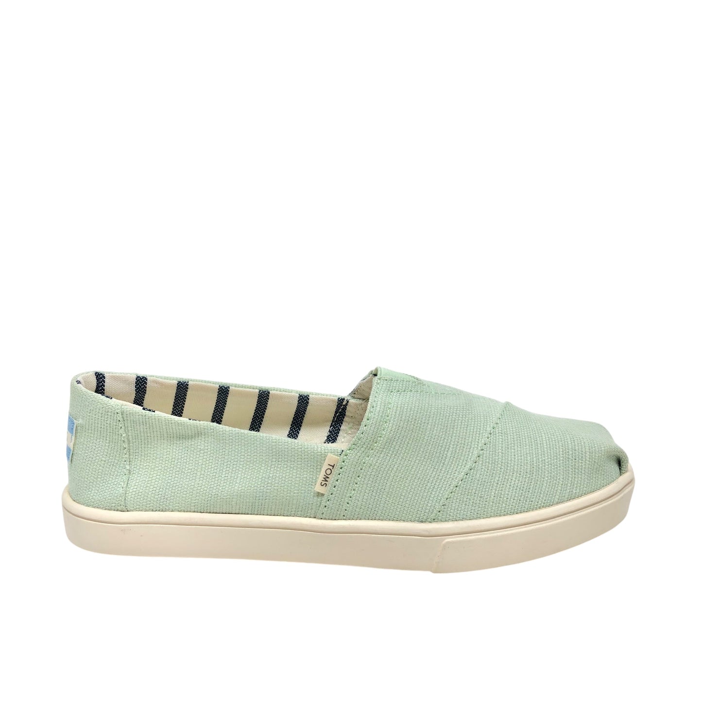 Shoes Flats By Toms In Green, Size: 6.5