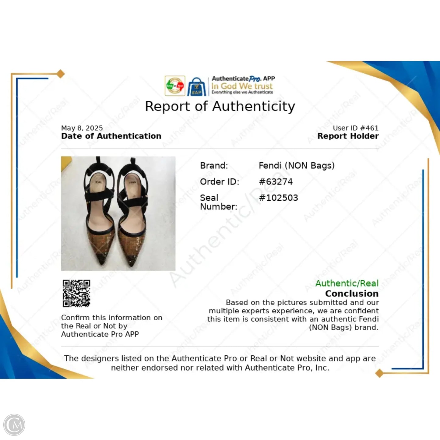 Shoes Luxury Designer By Fendi In Black & Brown, Size: 10.5