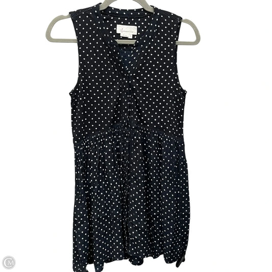 Dress Casual Short By Anthropologie In Blue & White, Size: Xs