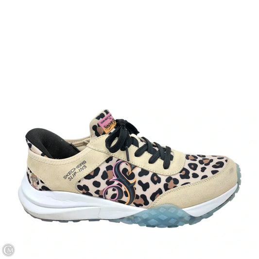 Shoes Athletic By Skechers In Animal Print, Size: 11