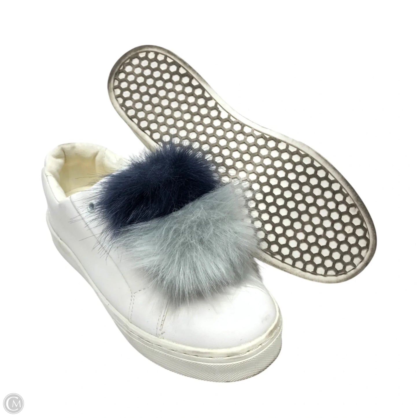 Shoes Sneakers By Sam Edelman In Blue & White, Size: 6.5