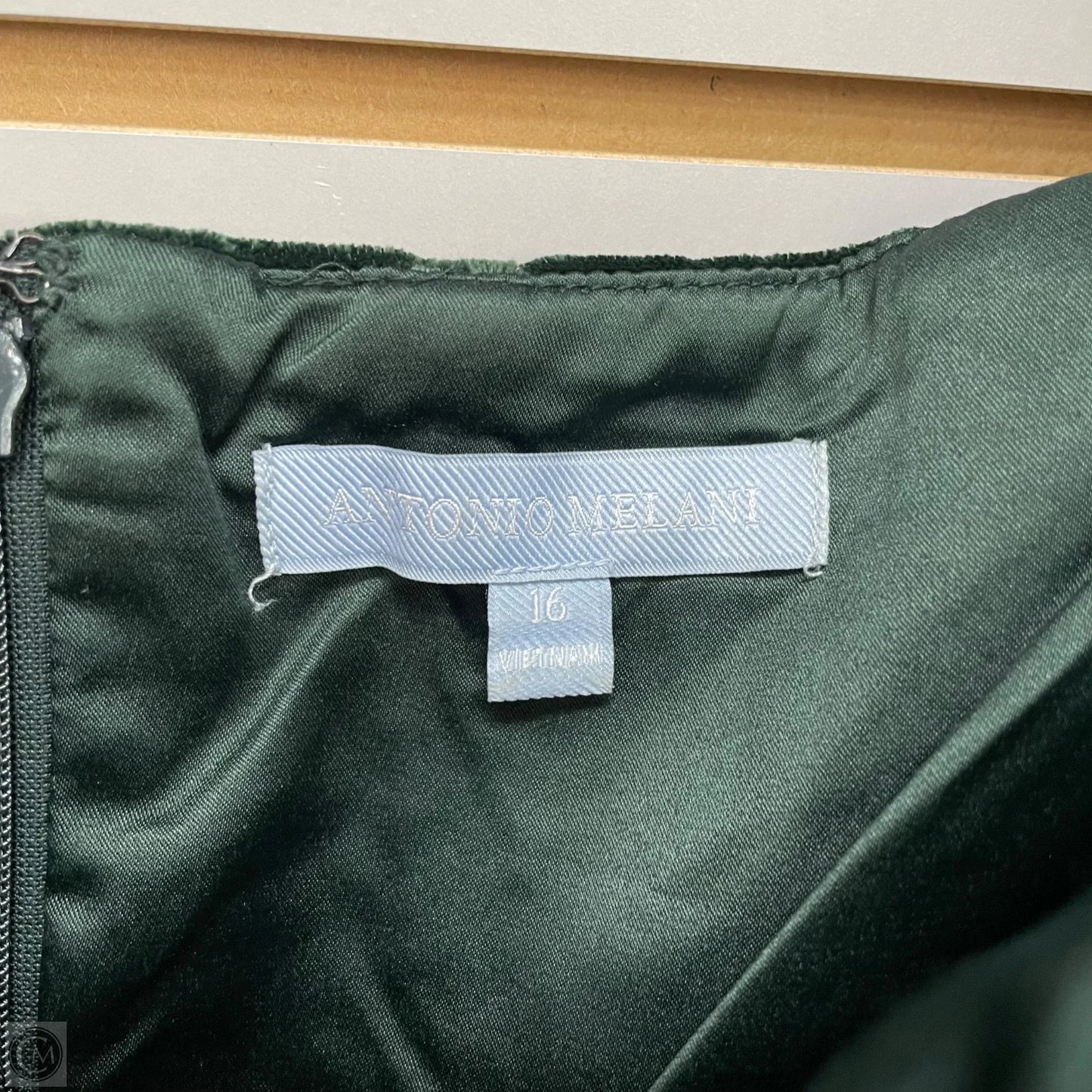 Dress Party Midi By Antonio Melani In Green, Size: 16