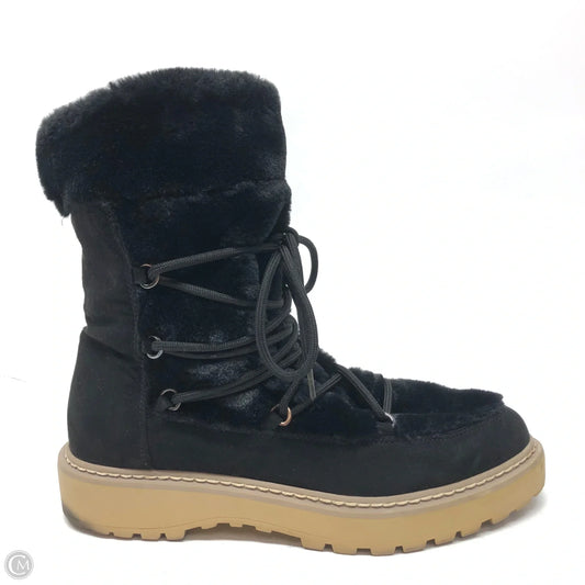 Boots Ankle Flats By Jennifer Lopez In Black, Size: 9.5