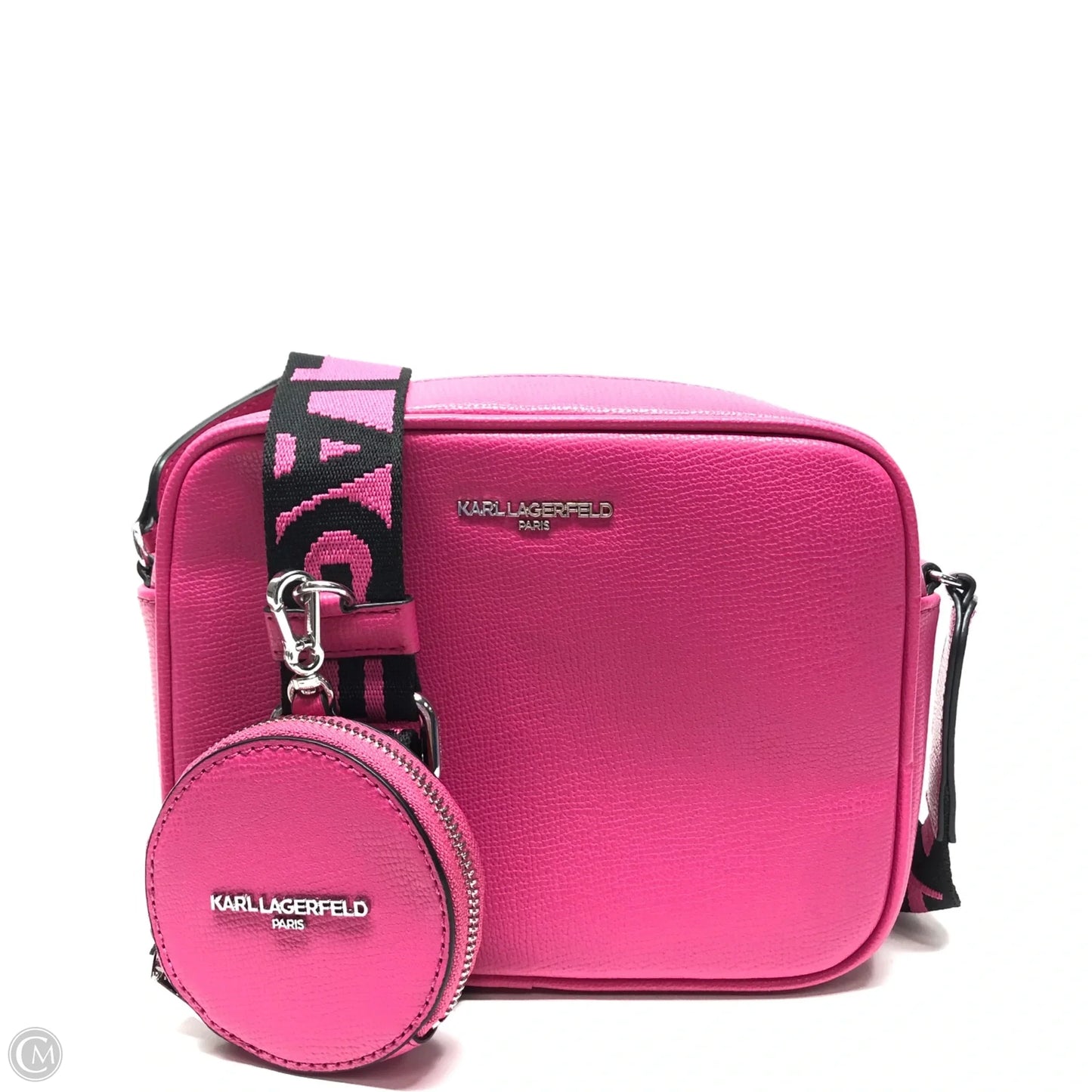 Crossbody Designer By Karl Lagerfeld, Size: Small