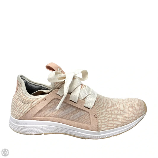 Shoes Athletic By Adidas In Cream & Pink, Size: 7