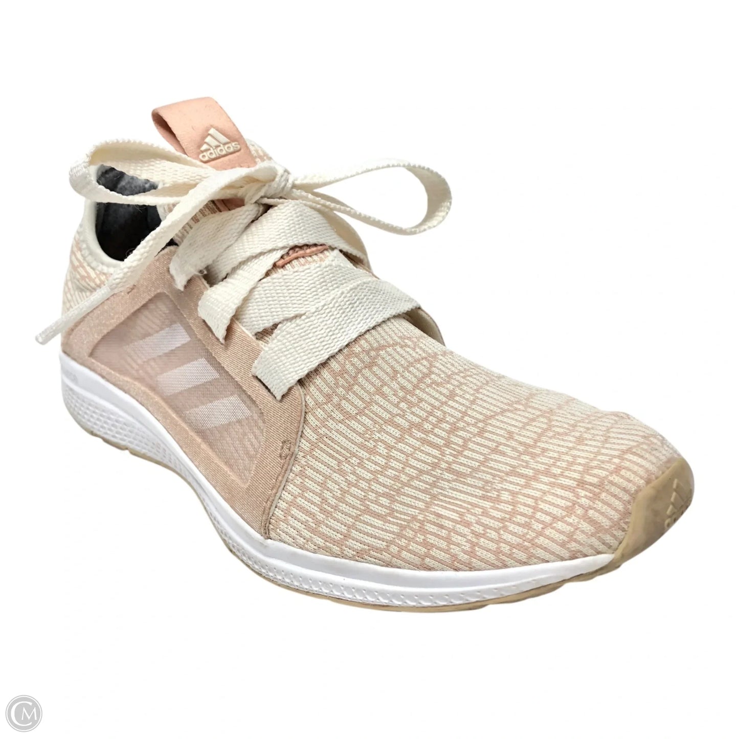 Shoes Athletic By Adidas In Cream & Pink, Size: 7