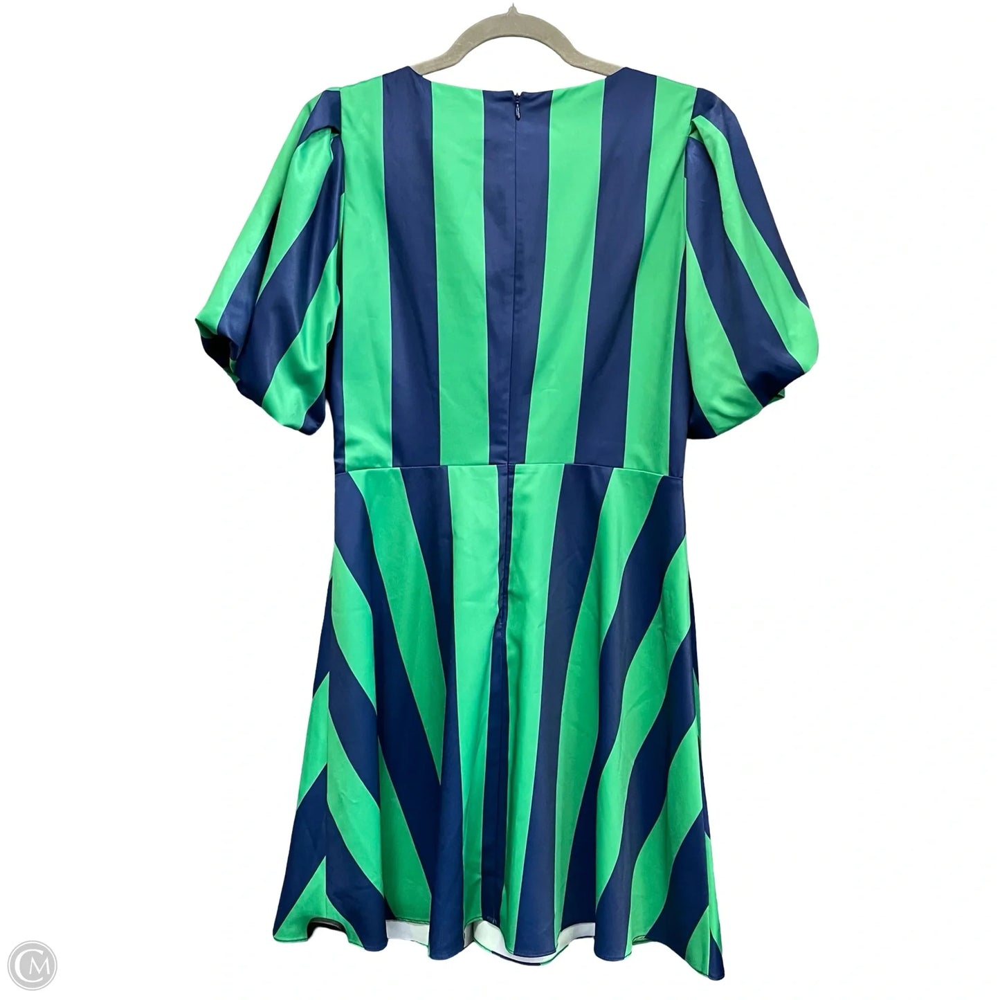 Dress Casual Short By Adelyn Rae In Blue & Green, Size: M