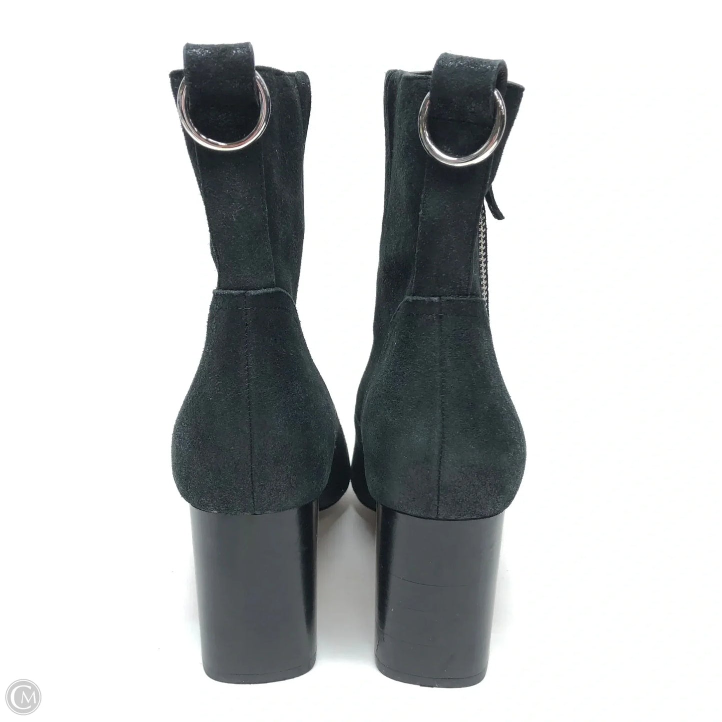 Boots Ankle Heels By Paige In Black, Size: 8.5