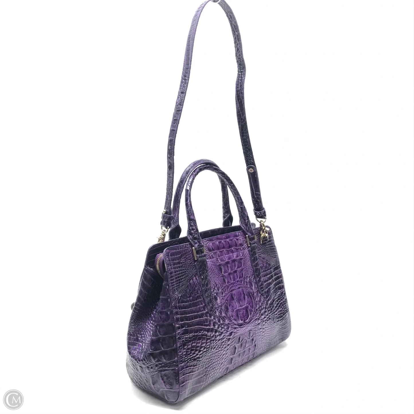 Handbag Designer By Brahmin, Size: Small