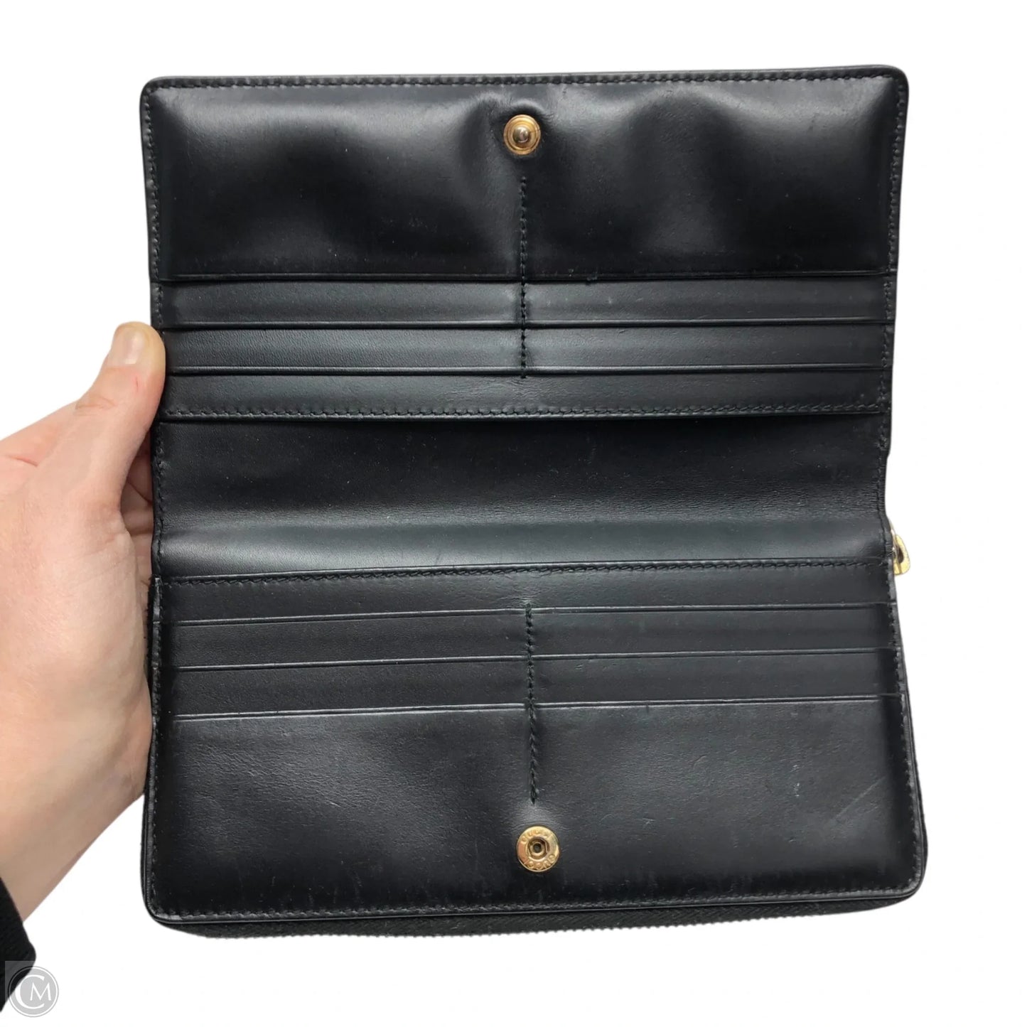 Wallet Luxury Designer By Gucci, Size: Large