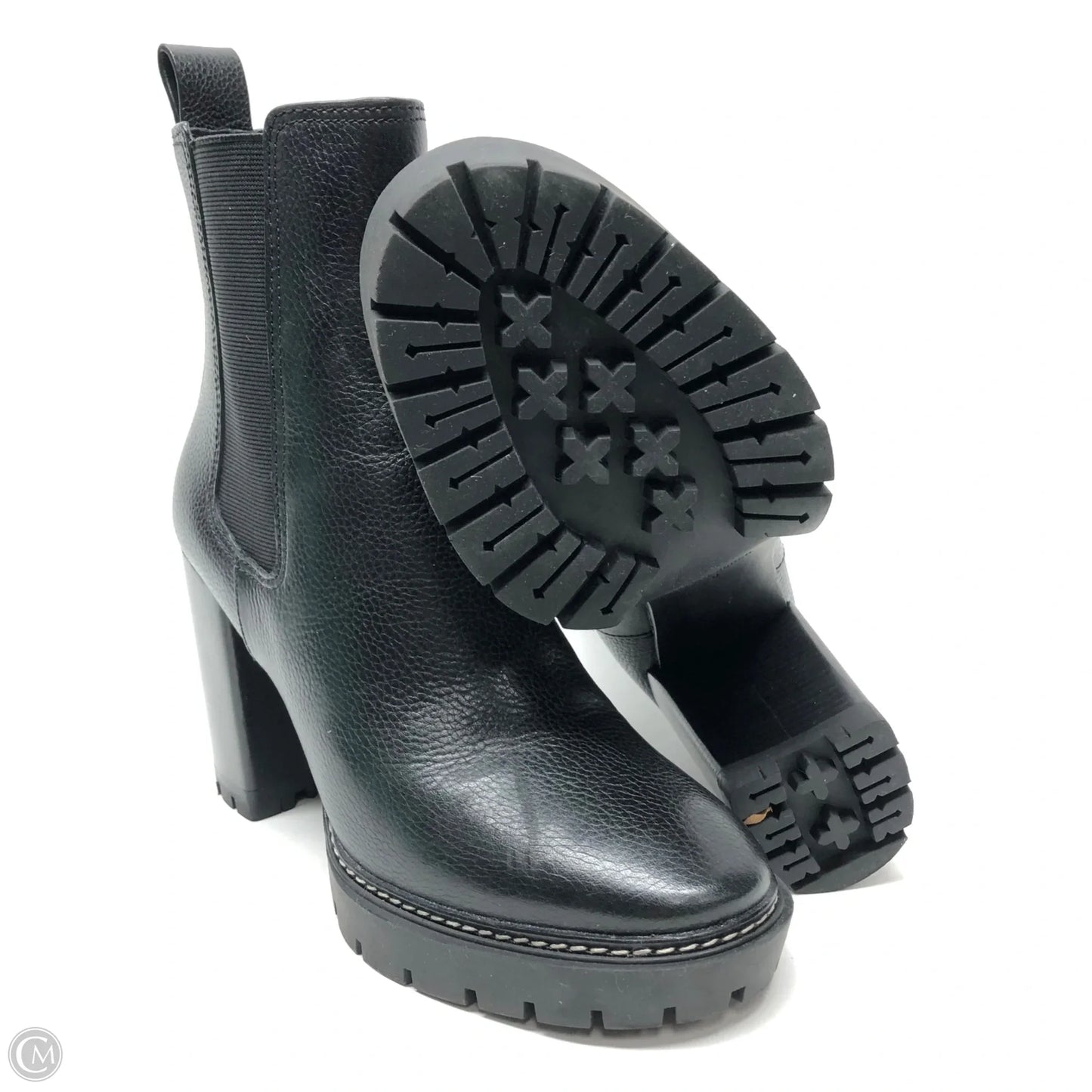Boots Designer By Tory Burch In Black, Size: 8