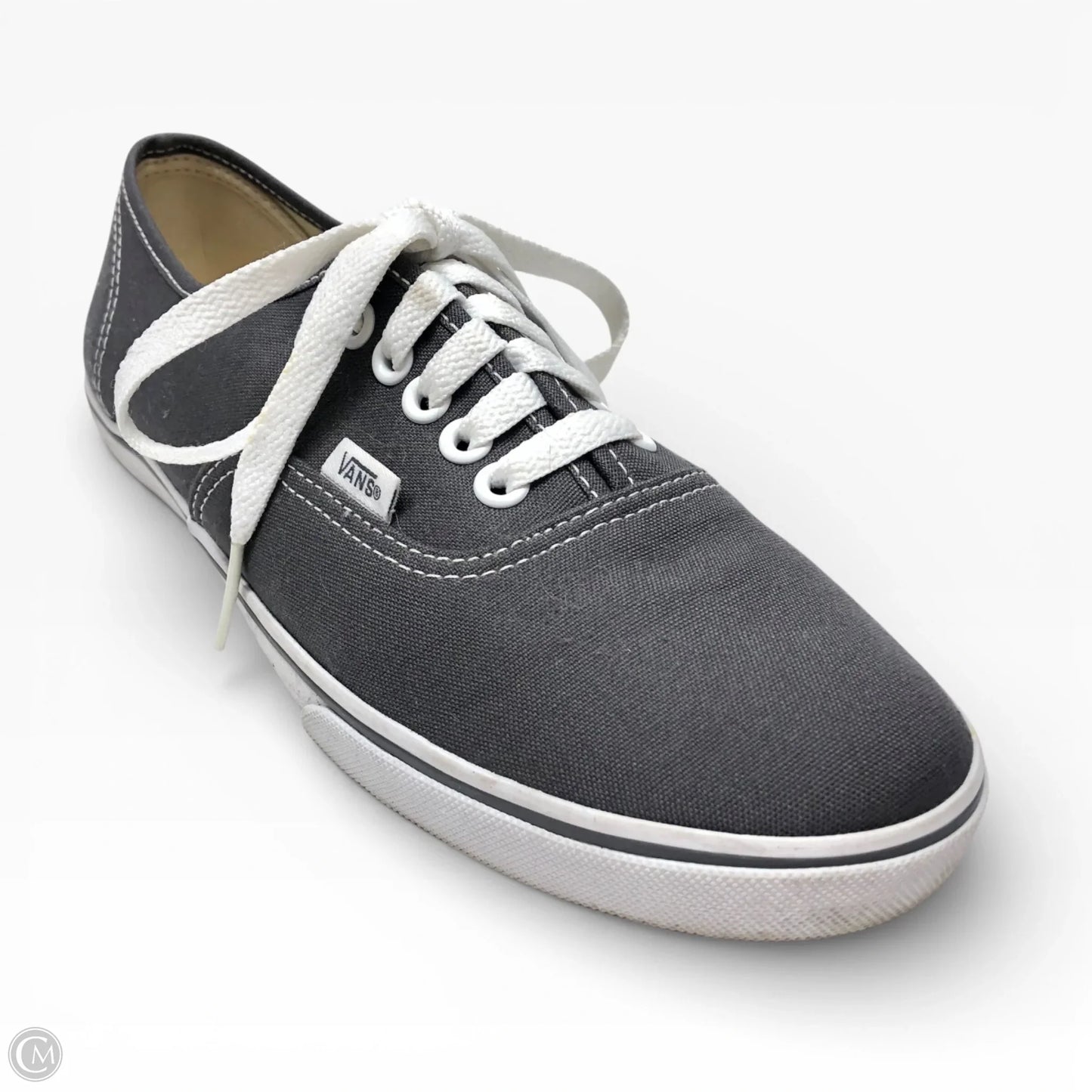 Shoes Sneakers By Vans In Grey, Size: 9
