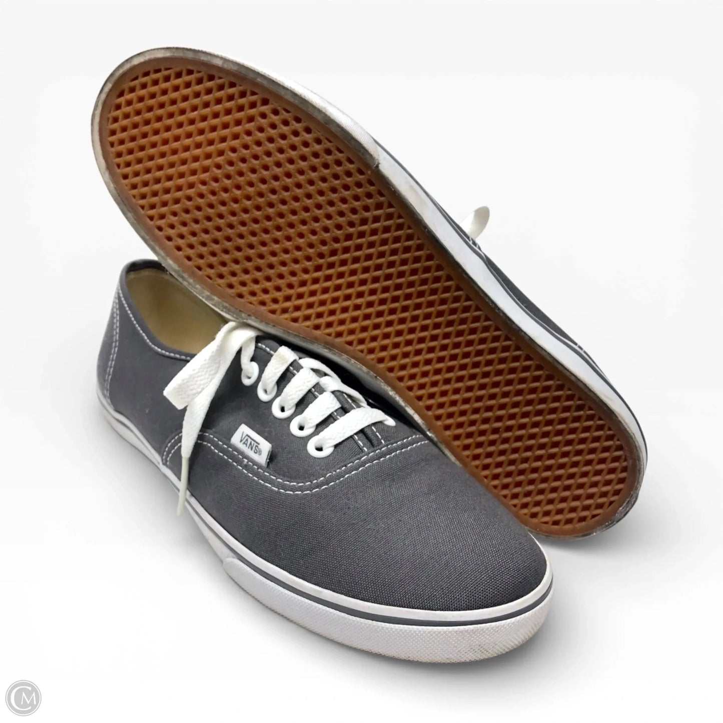 Shoes Sneakers By Vans In Grey, Size: 9
