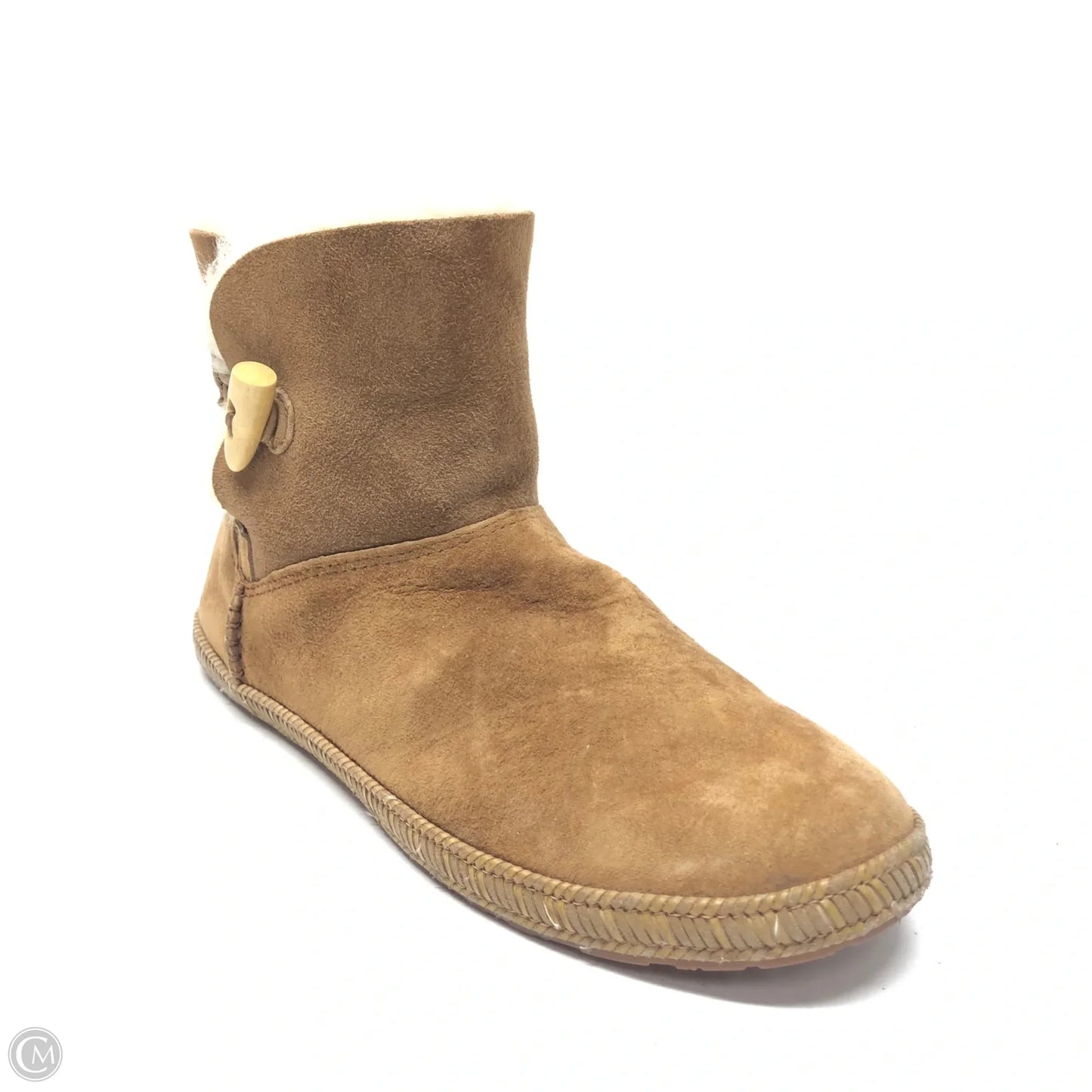 Boots Designer By Ugg In Tan, Size: 9