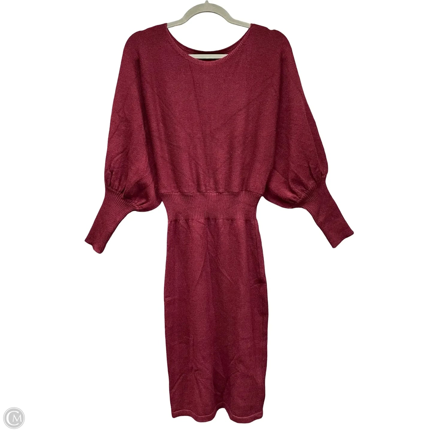 Dress Sweater By Shein In Red, Size: 6