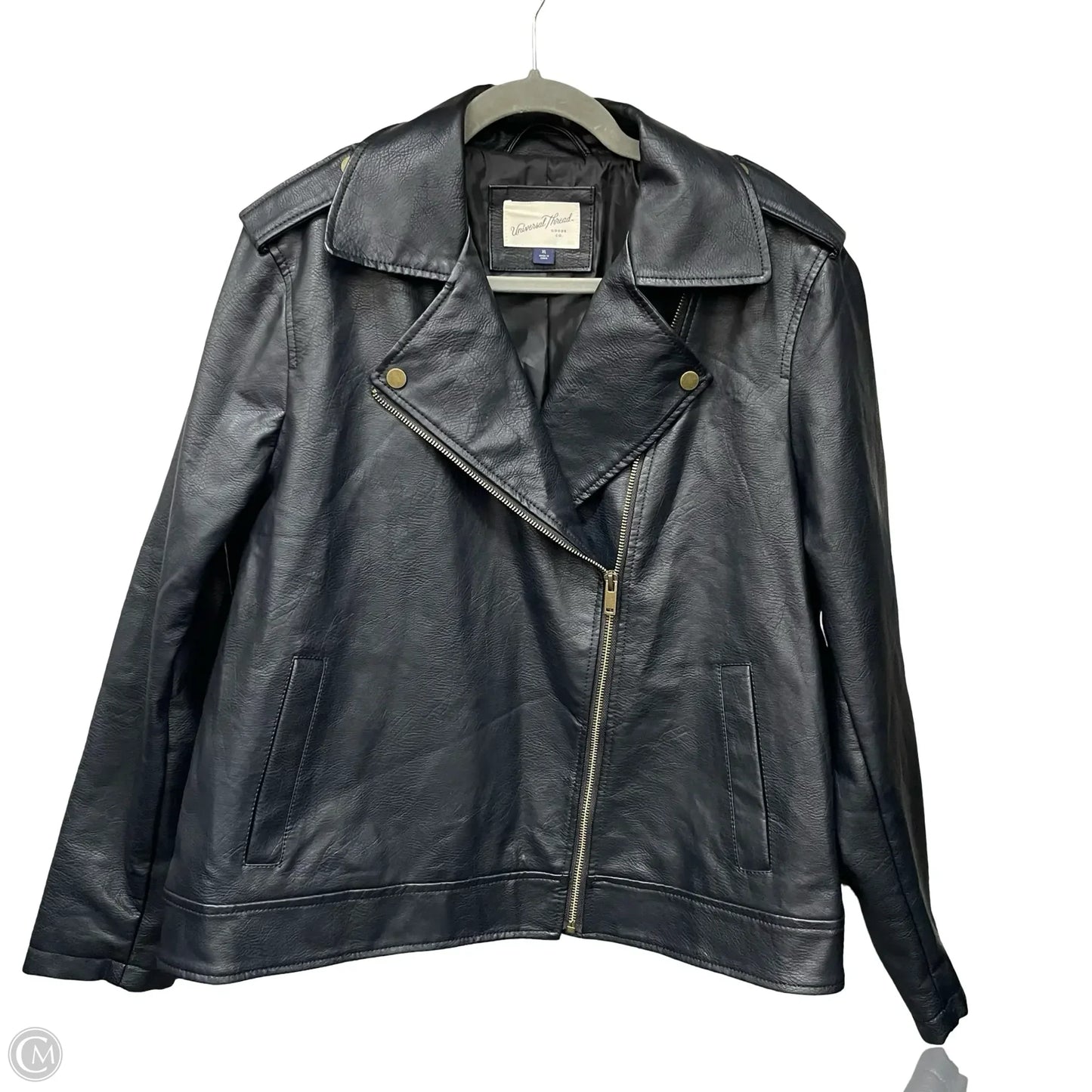 Jacket Moto By Universal Thread In Black, Size: Xl