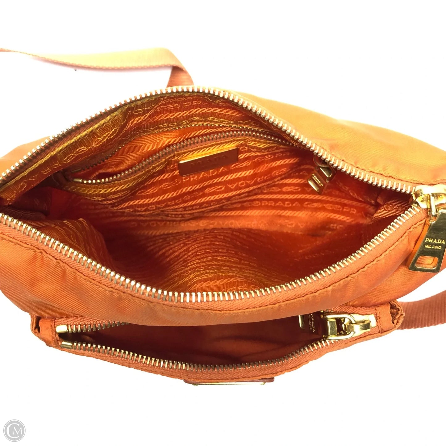 Crossbody Luxury Designer By Prada, Size: Medium