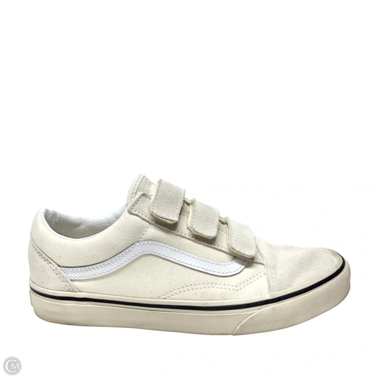 Shoes Sneakers By Vans In White, Size: 9