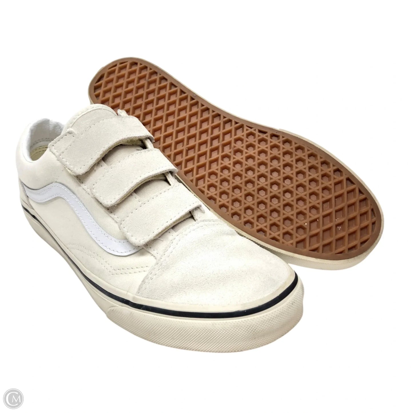 Shoes Sneakers By Vans In White, Size: 9