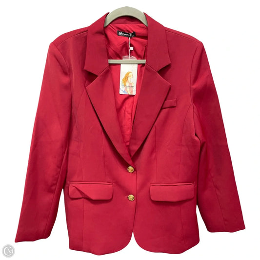 Blazer By Prettygarden In Red, Size: M