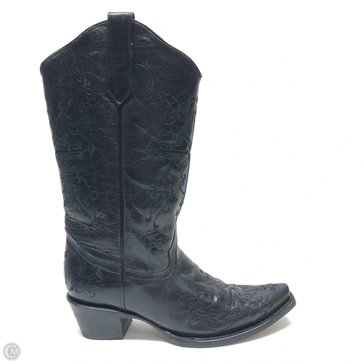 Boots Western By Cmb In Black, Size: 9