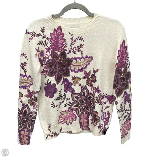 Sweater By Loft In Multi-colored, Size: Sp