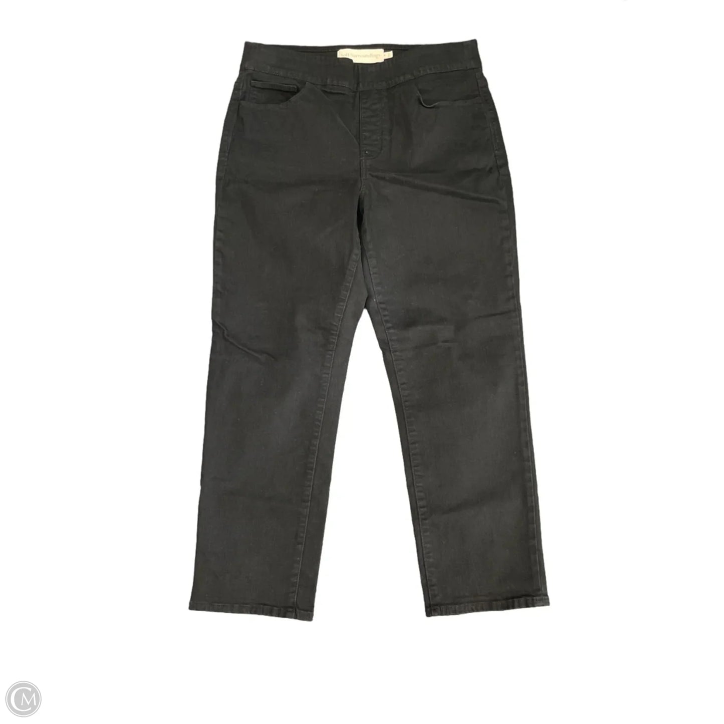 Jeans Jeggings By Soft Surroundings In Black, Size: M