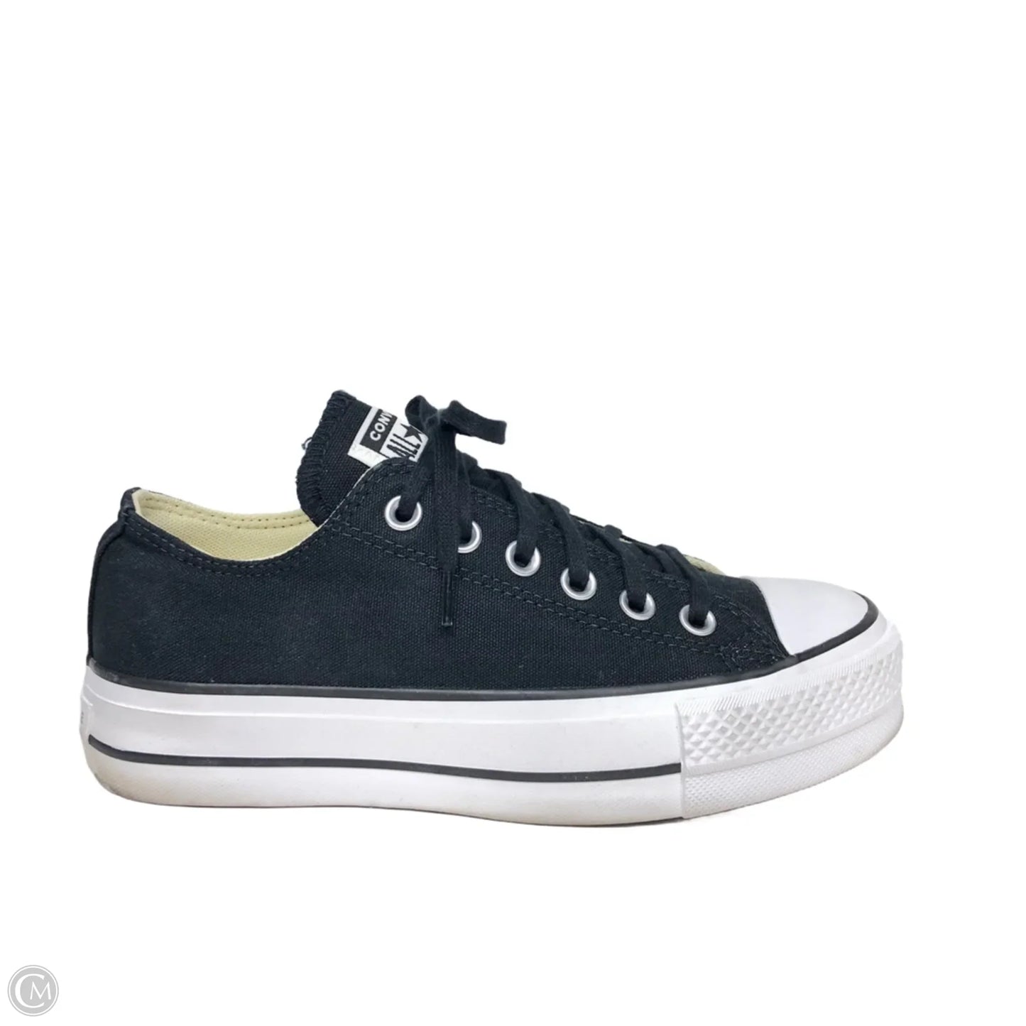 Shoes Sneakers By Converse In Black & White, Size: 7