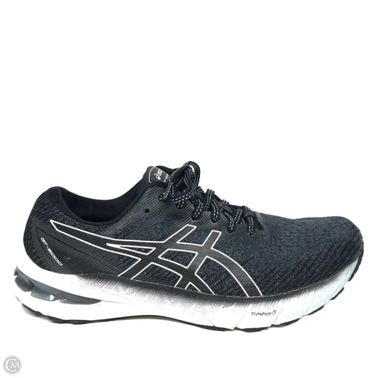 Shoes Athletic By Asics In Black & White, Size: 9