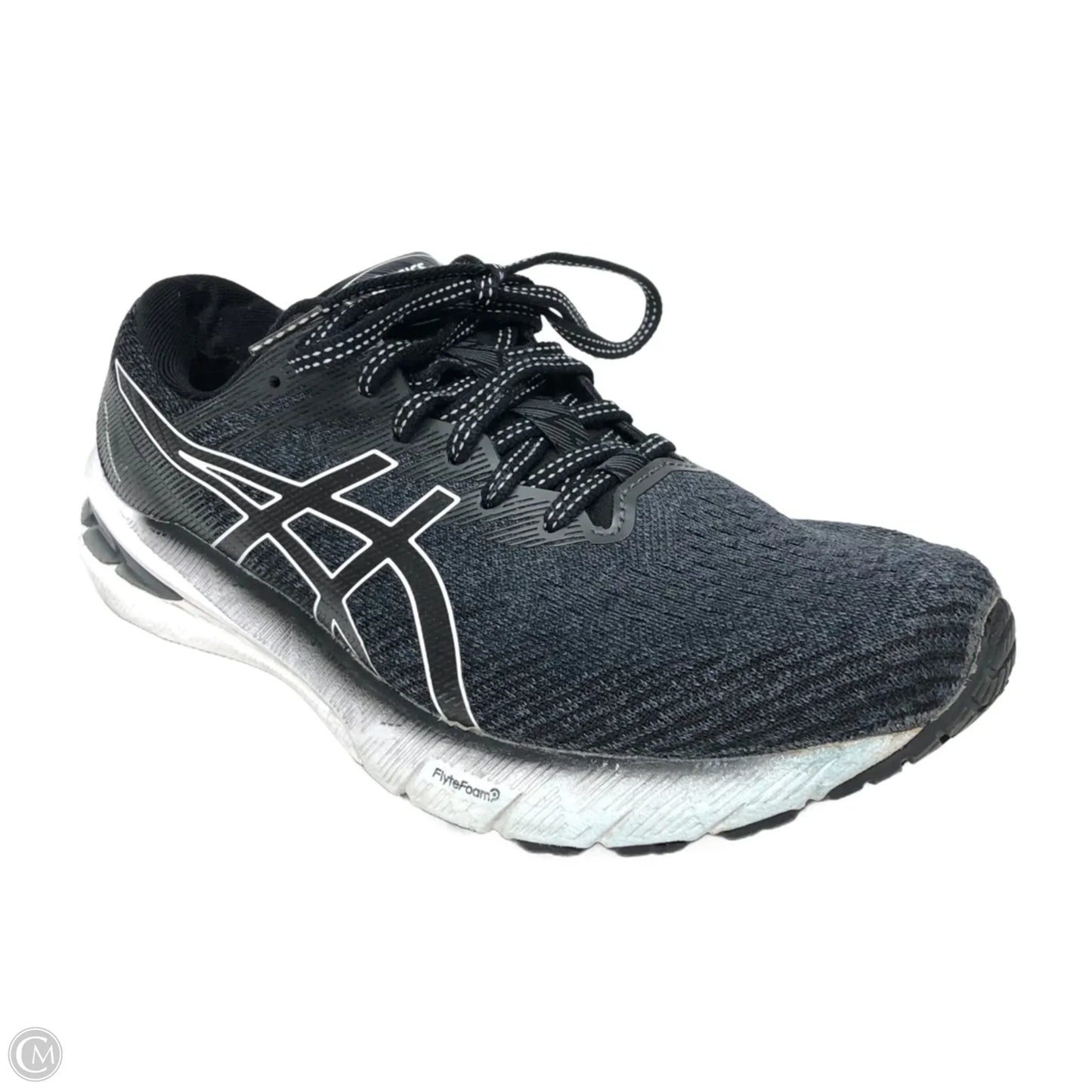 Shoes Athletic By Asics In Black & White, Size: 9