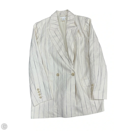 Blazer By H&m In Black & Cream, Size: S