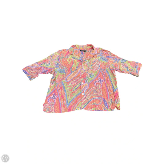 Lounge Set Pants By Lauren By Ralph Lauren In Multi-colored, Size: 3x