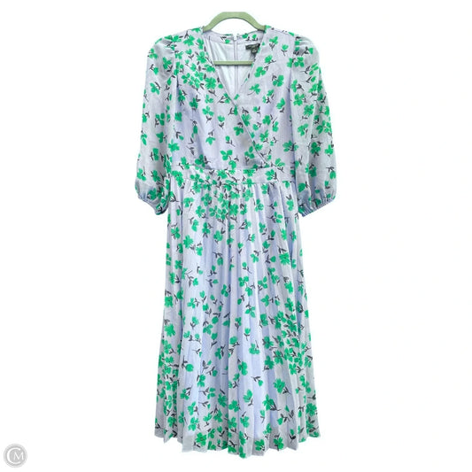 Dress Casual Short By Ann Taylor In Blue & Green, Size: 0p