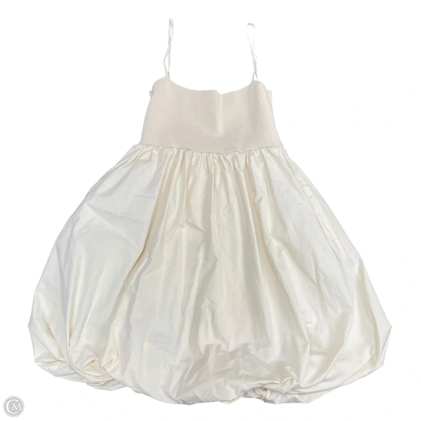 Dress Casual Short By Zara In Beige, Size: S