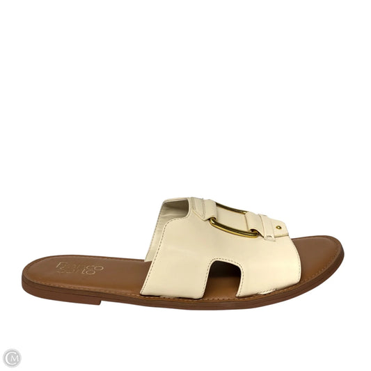 Sandals Flats By Franco Sarto In Cream, Size: 11