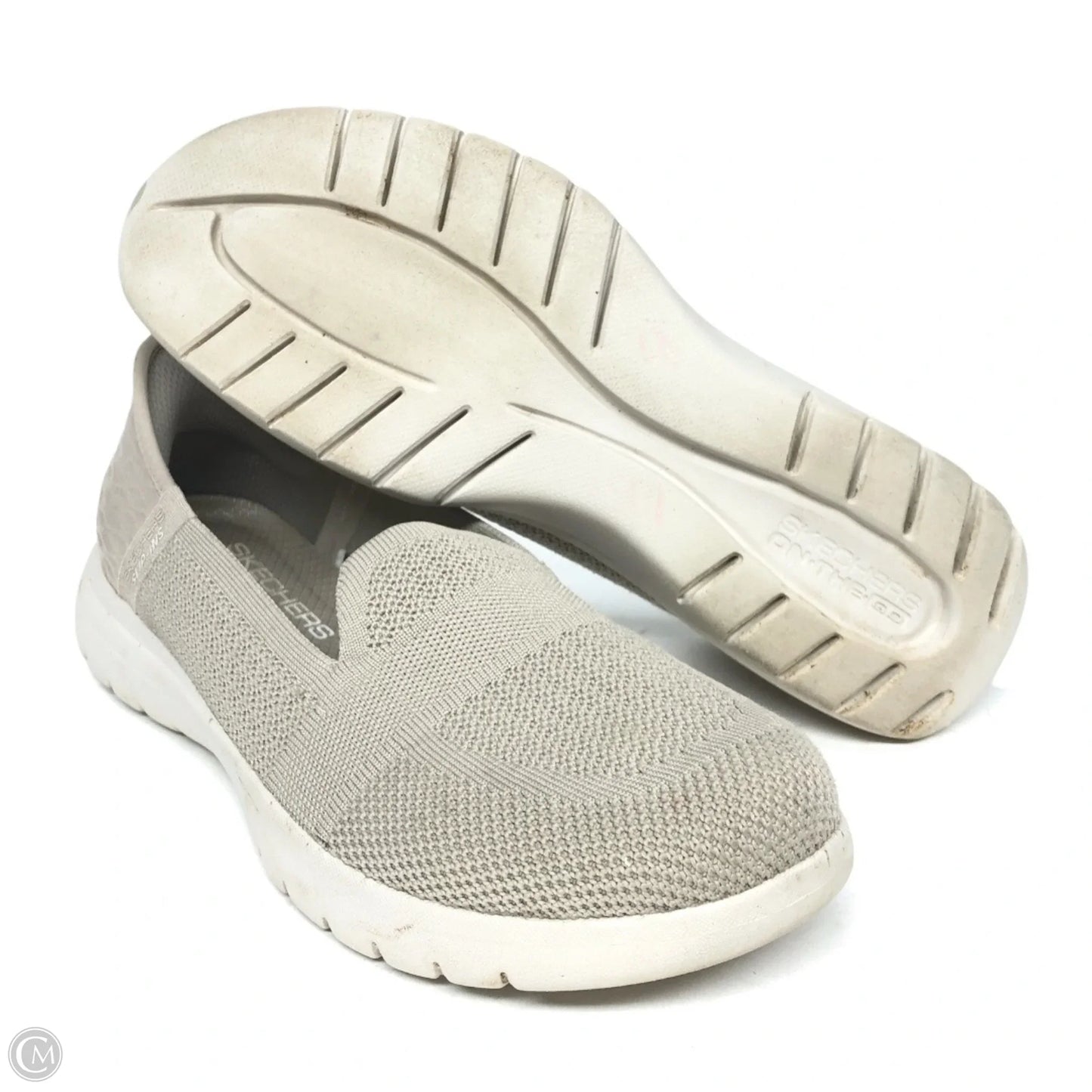 Shoes Flats By Skechers In Beige, Size: 9.5