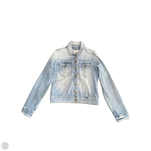 Jacket Denim By Pistola In Blue Denim, Size: S