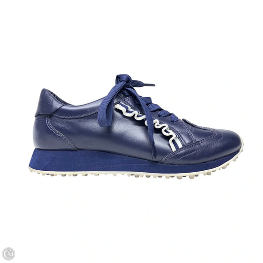Shoes Designer By Tory Burch In Blue, Size: 5.5