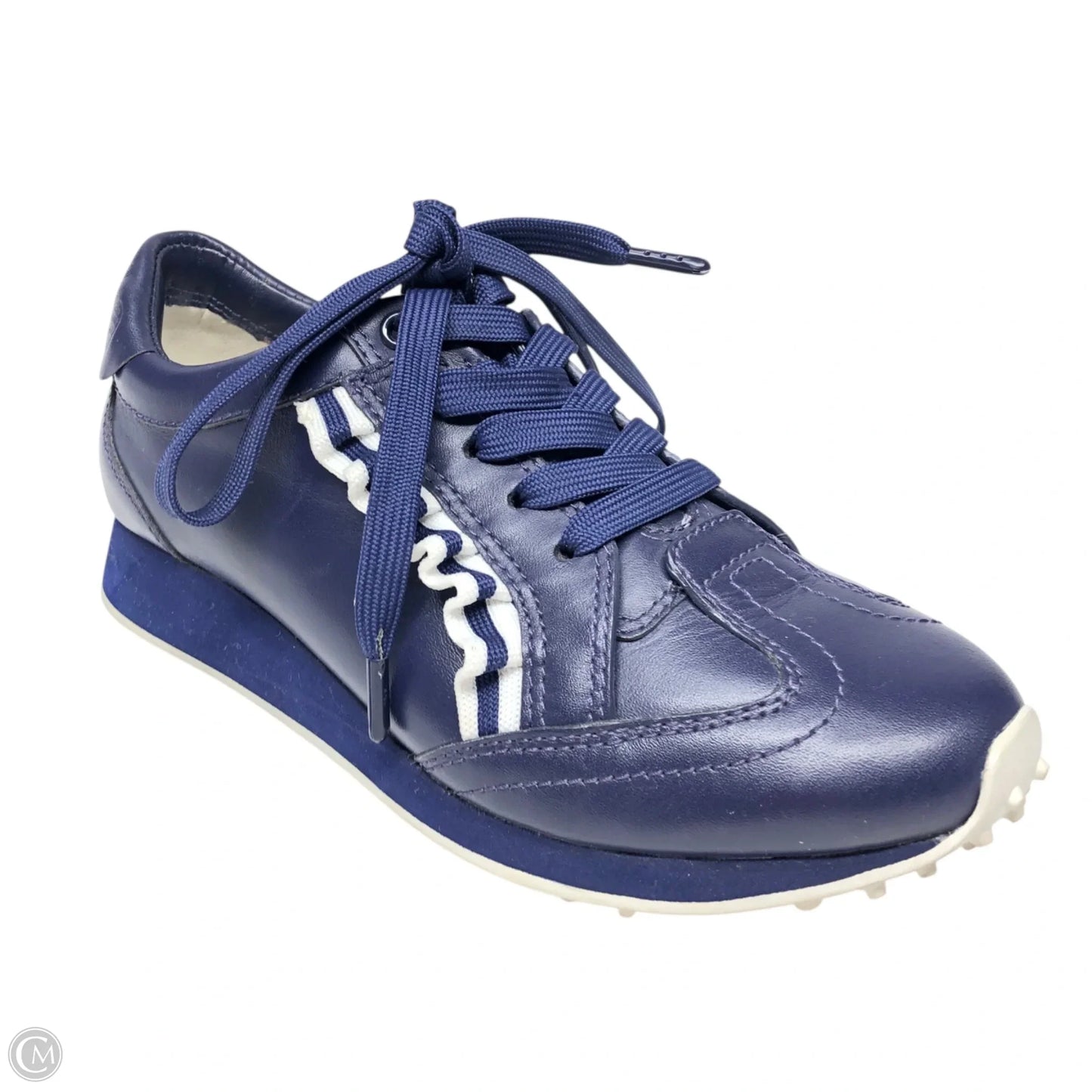 Shoes Designer By Tory Burch In Blue, Size: 5.5