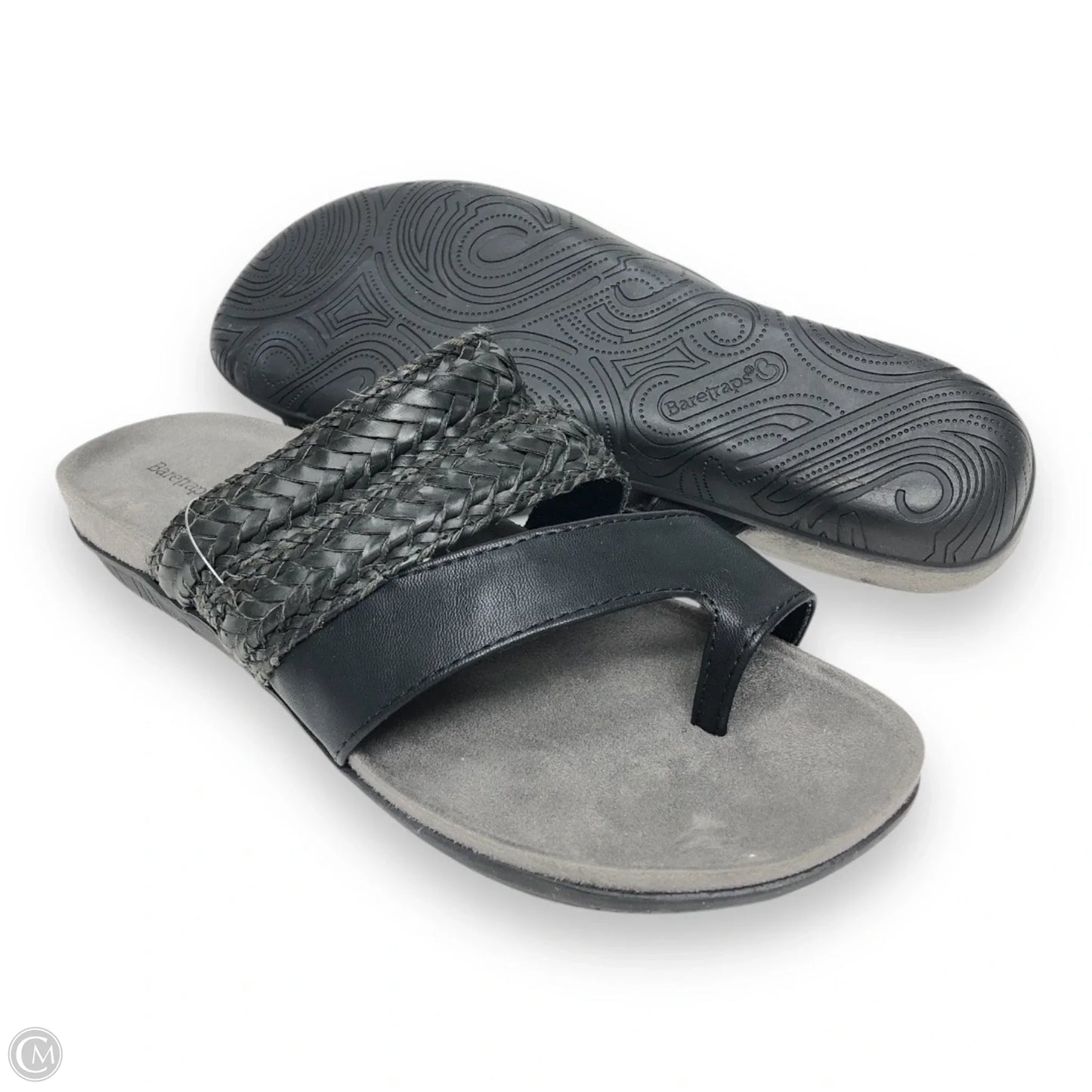Sandals Flats By Bare Traps In Black, Size: 10