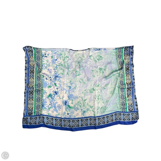 Top Short Sleeve By Susan Graver In Blue, Size: M