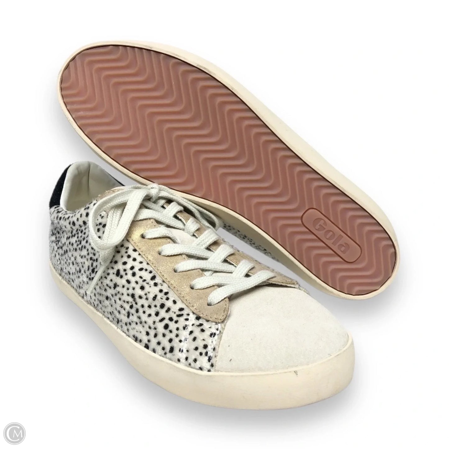Shoes Sneakers By Gola In Black & White, Size: 9
