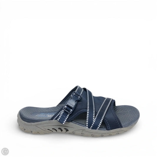Sandals Sport By Skechers In Navy, Size: 9
