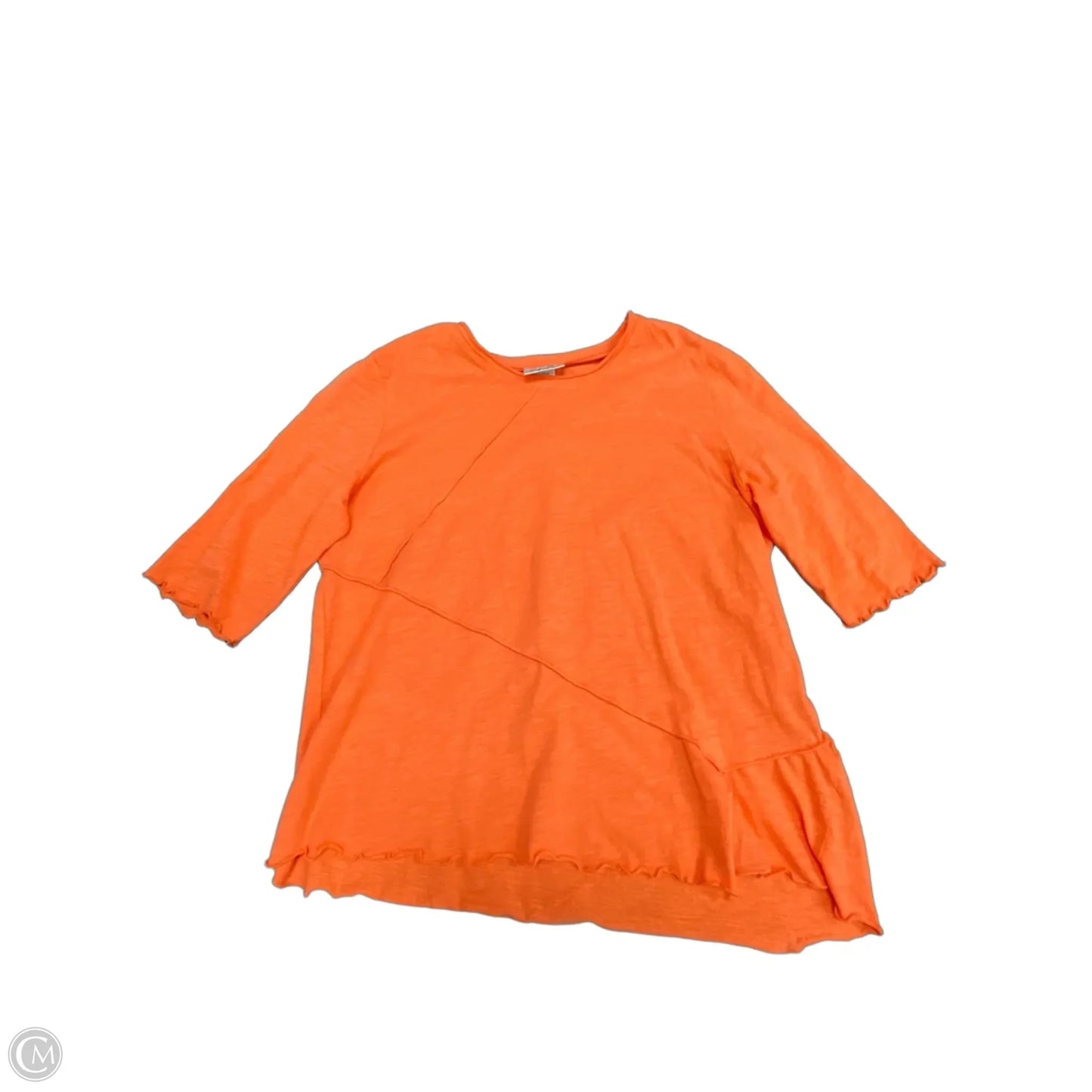 Top Short Sleeve By Clothes Mentor In Orange, Size: S