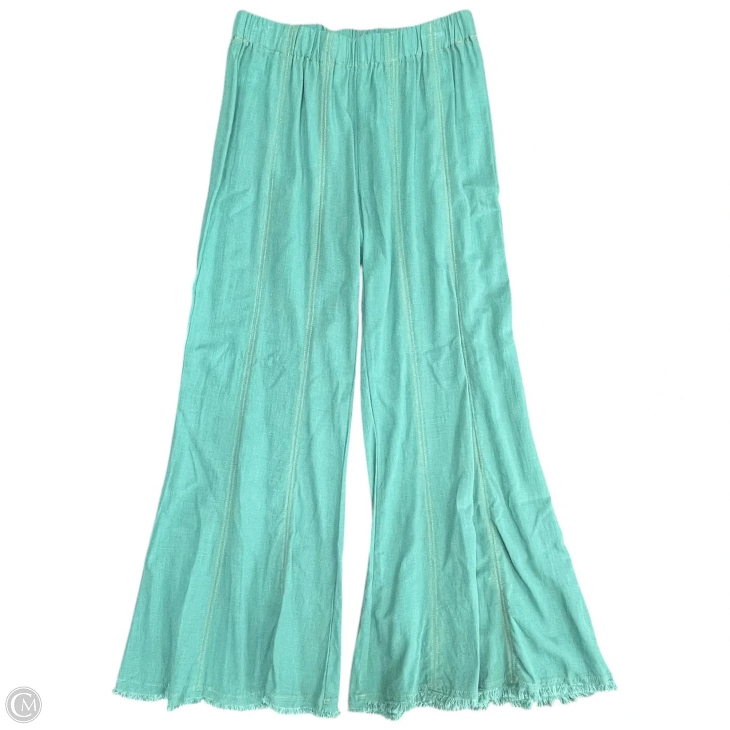 Pants Wide Leg By Umgee In Green, Size: M