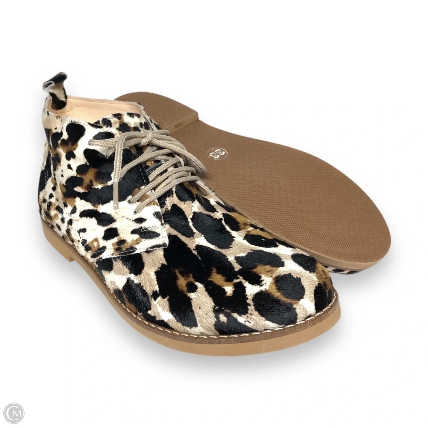 Shoes Flats By Cmb In Animal Print, Size: 8