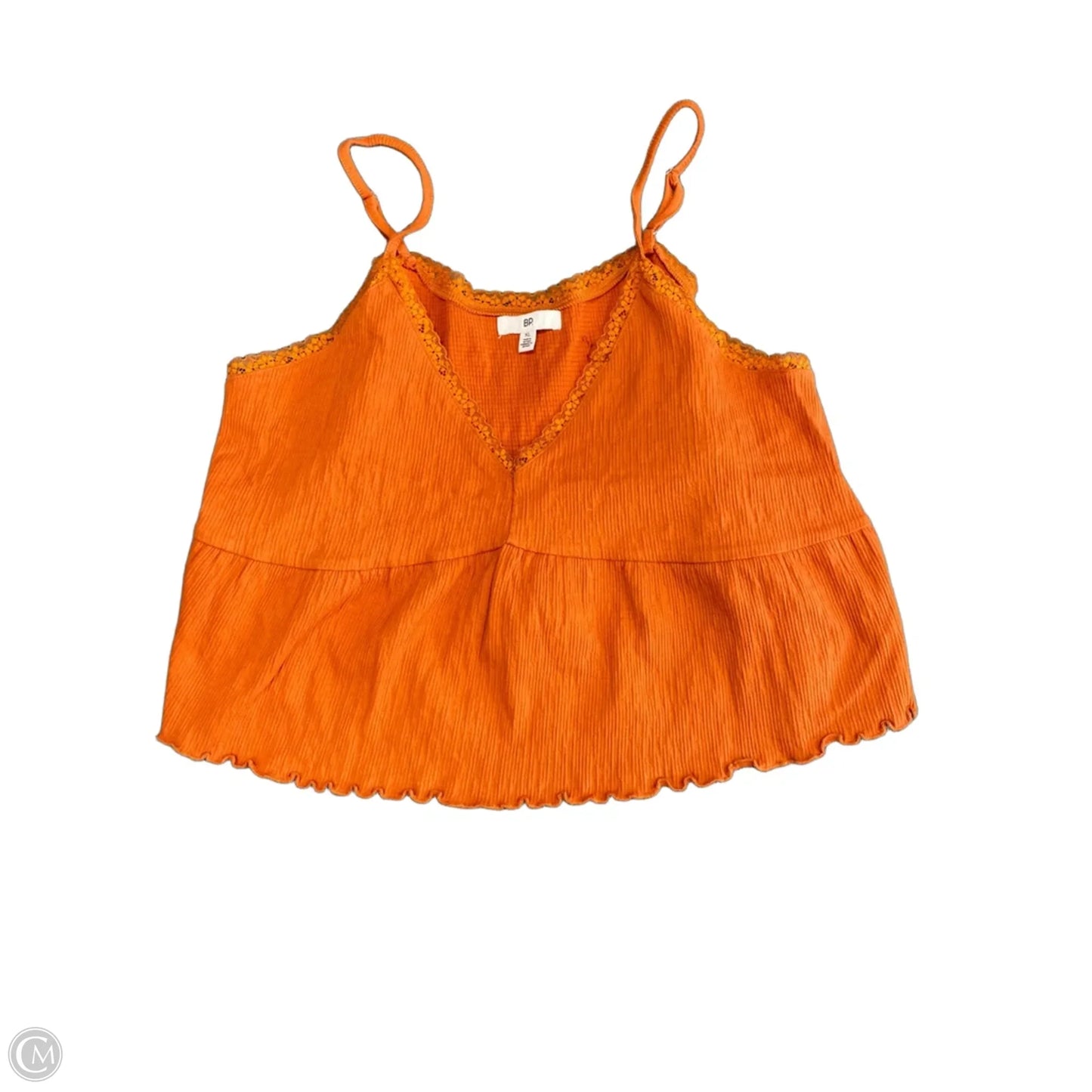 Top Sleeveless By Bp In Orange, Size: Xl