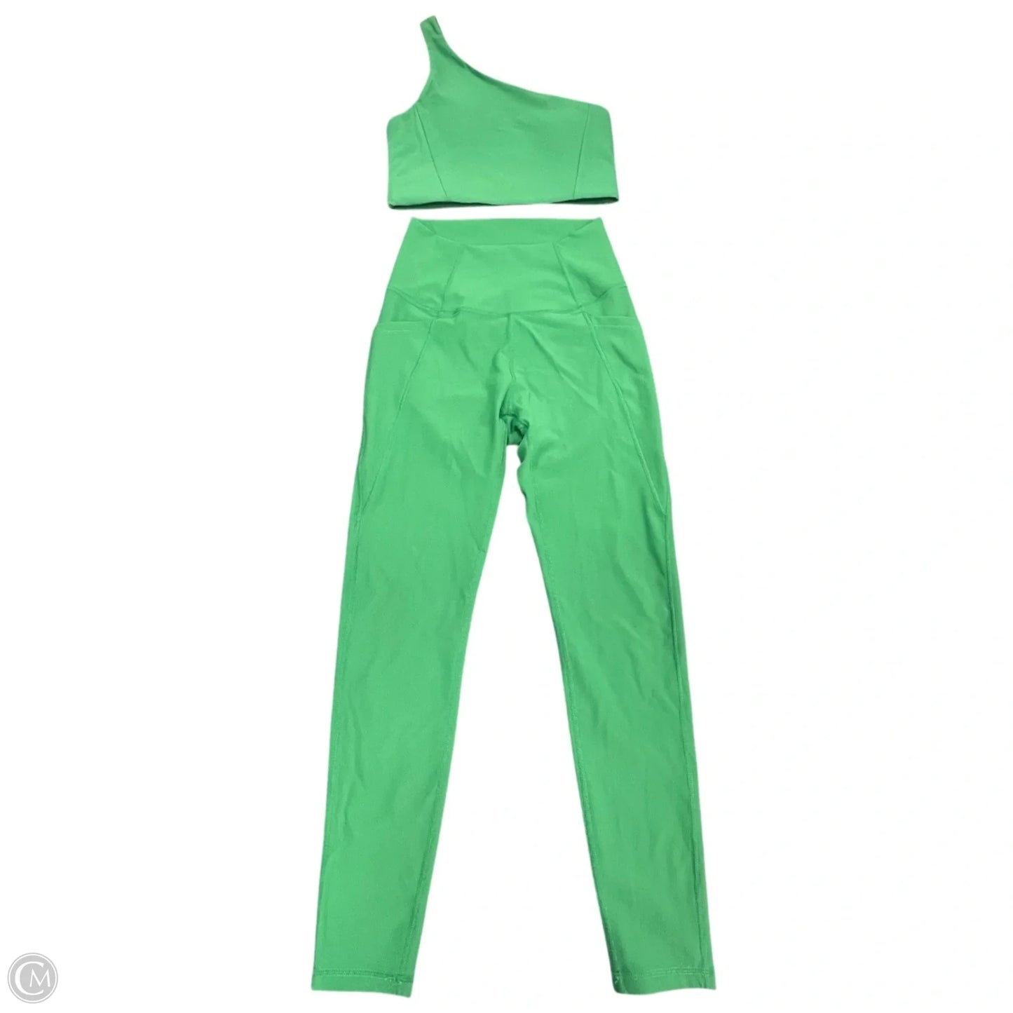 Athletic Pants 2pc By Wilo In Green, Size: S